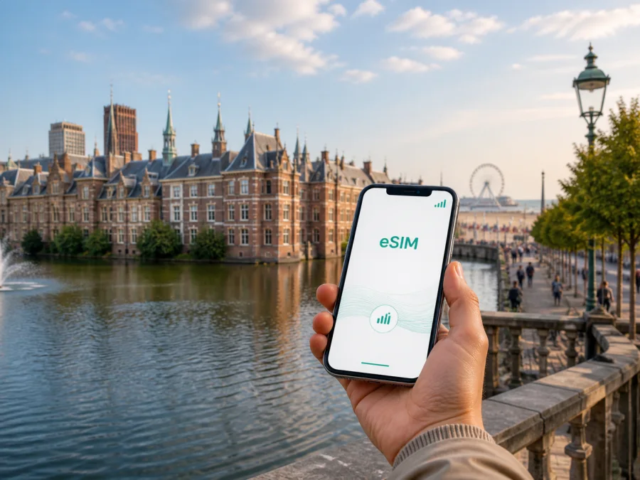 The Hague eSIM: Mobile Internet Travel Guide