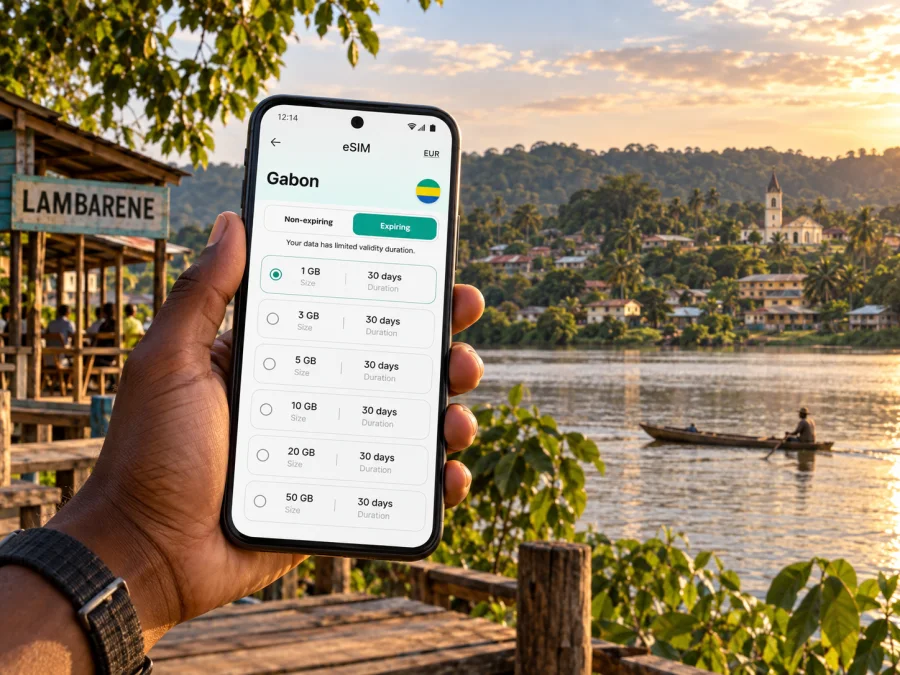 Lambarene eSIM: Mobile Internet for Your Trip