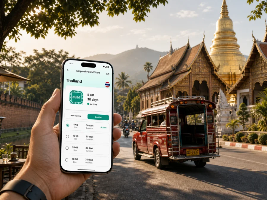 Chiang Mai eSIM: mobile connection and internet