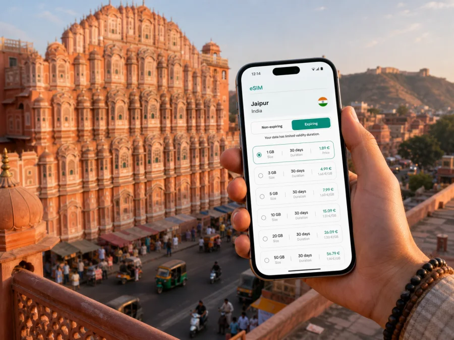 Jaipur eSIM Guide for Mobile Internet
