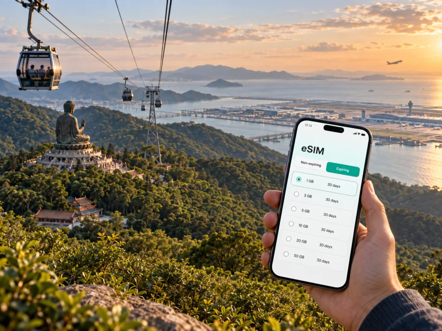 Lantau Island eSIM: Hong Kong Travel Guide
