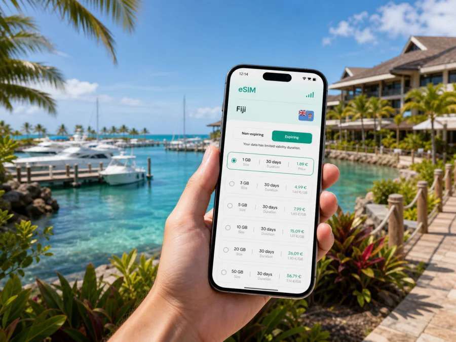 Denarau eSIM Guide for Mobile Internet