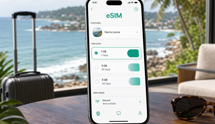 Sierra Leone eSIM: mobile internet guide
