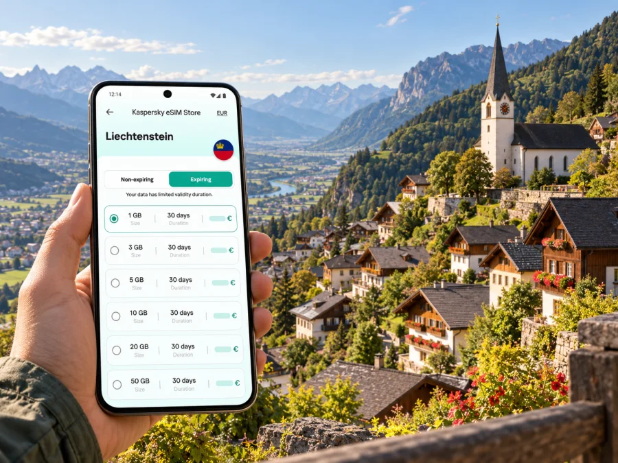 Triesenberg eSIM: Mobile Internet in Liechtenstein