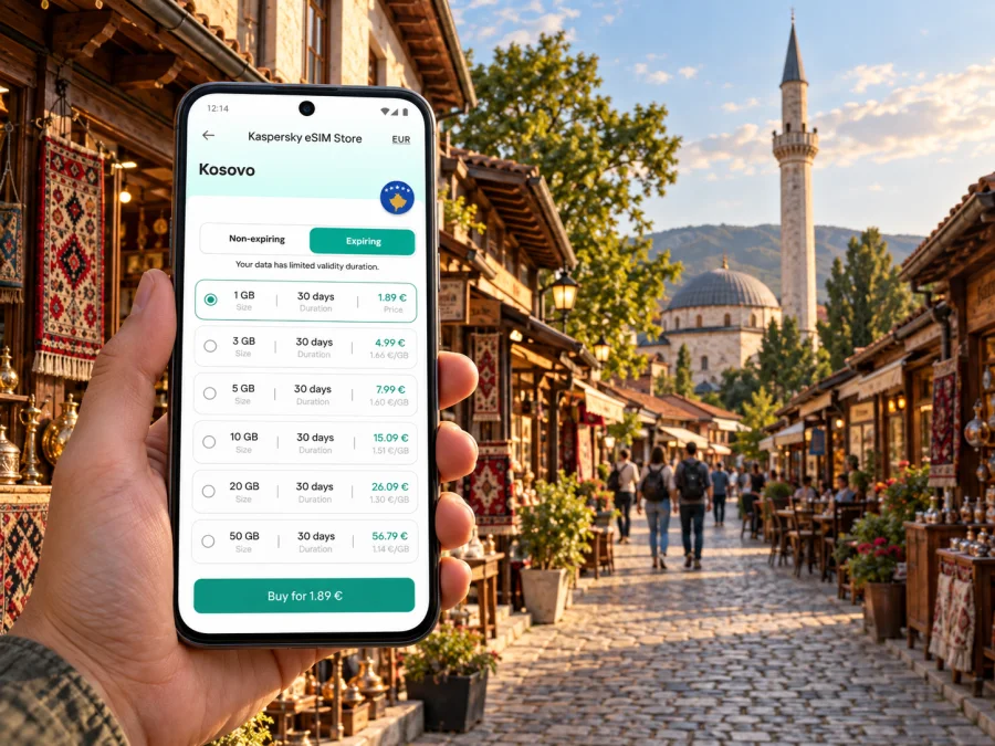 Gjakova eSIM: Mobile Internet & Travel Guide