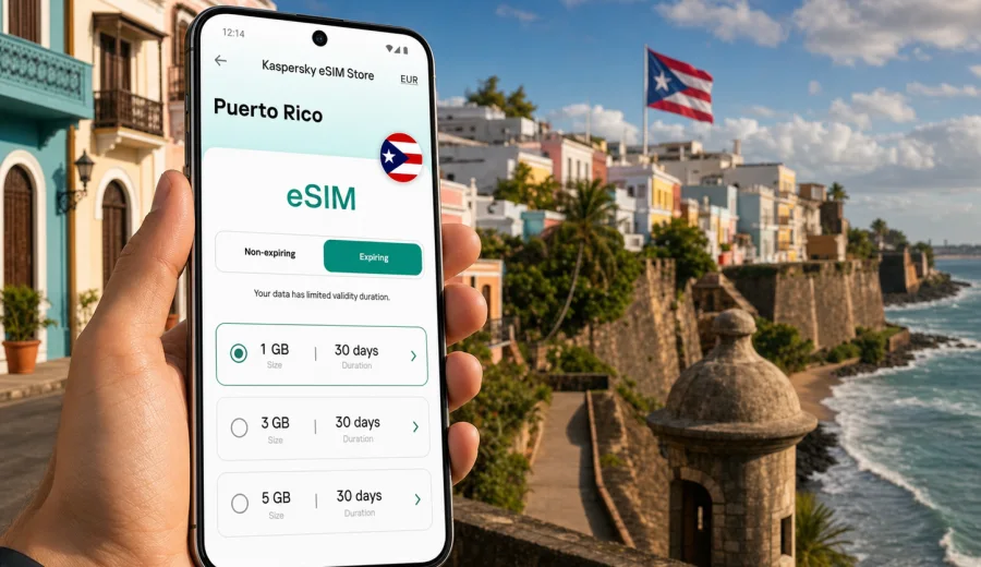 Puerto Rico eSIM for mobile internet