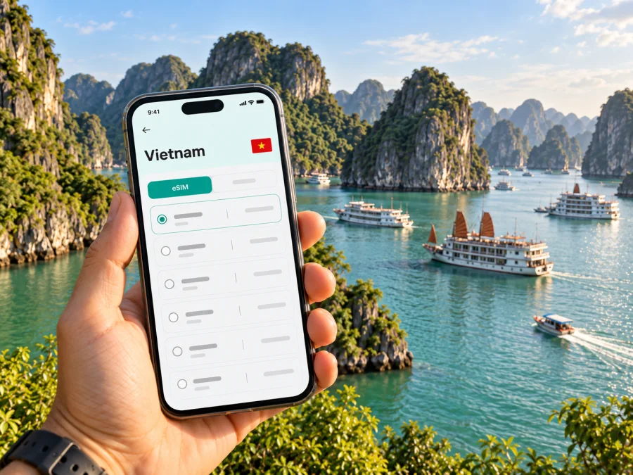 Ha Long eSIM: Mobile Internet for Your Trip