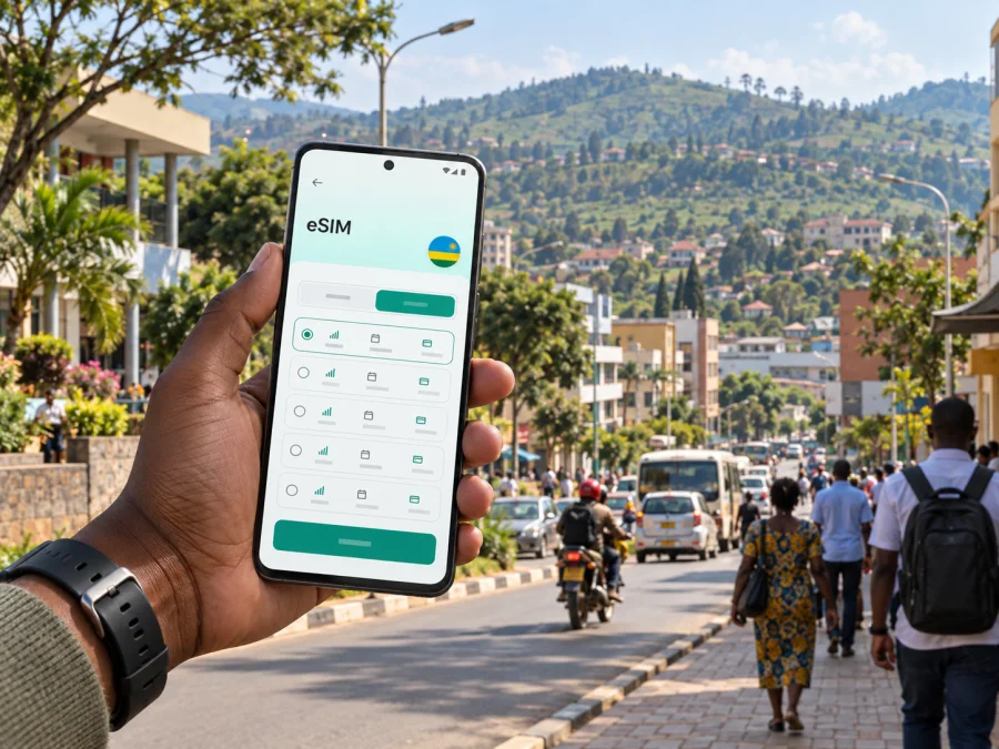 Muhanga eSIM: Mobile Internet in Rwanda