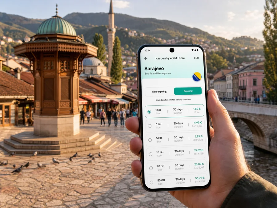 Sarajevo eSIM: mobile internet guide