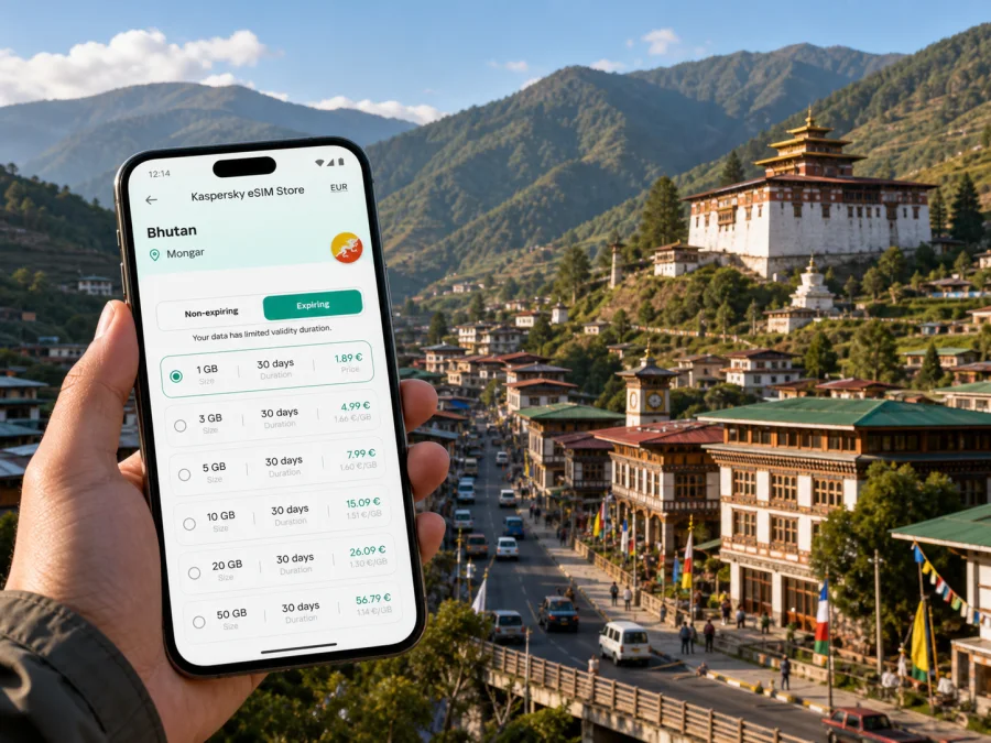 Mongar eSIM Guide for Mobile Internet
