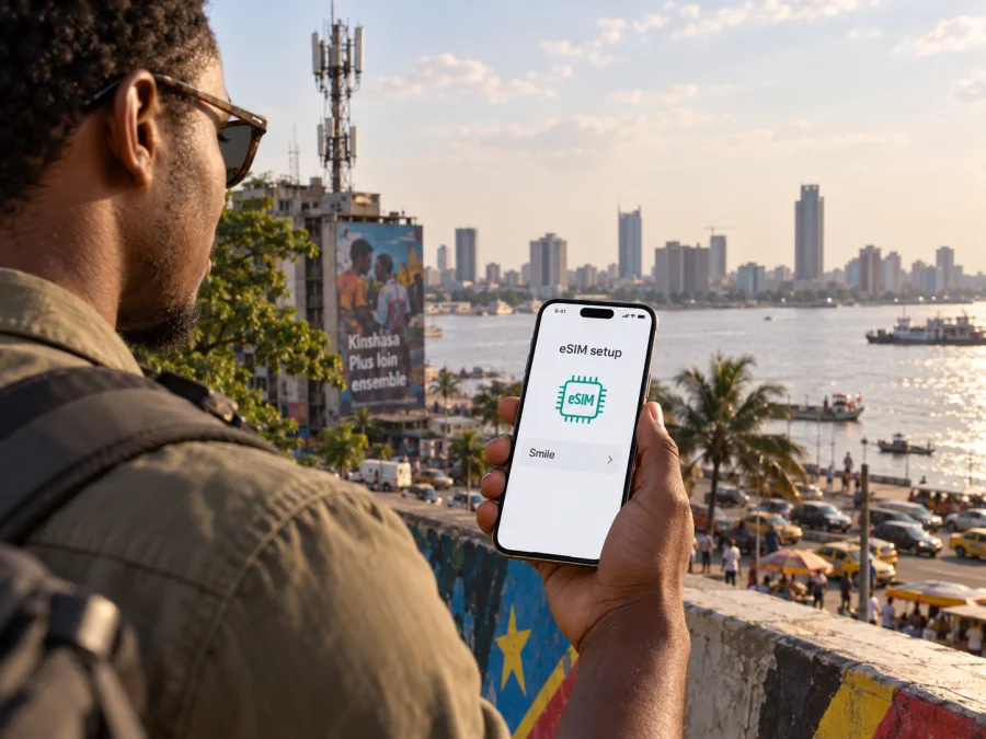 Smile eSIM in the DRC: what to check