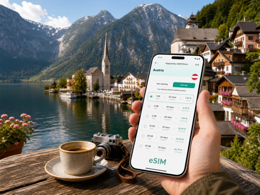 Hallstatt eSIM for Mobile Internet in Austria