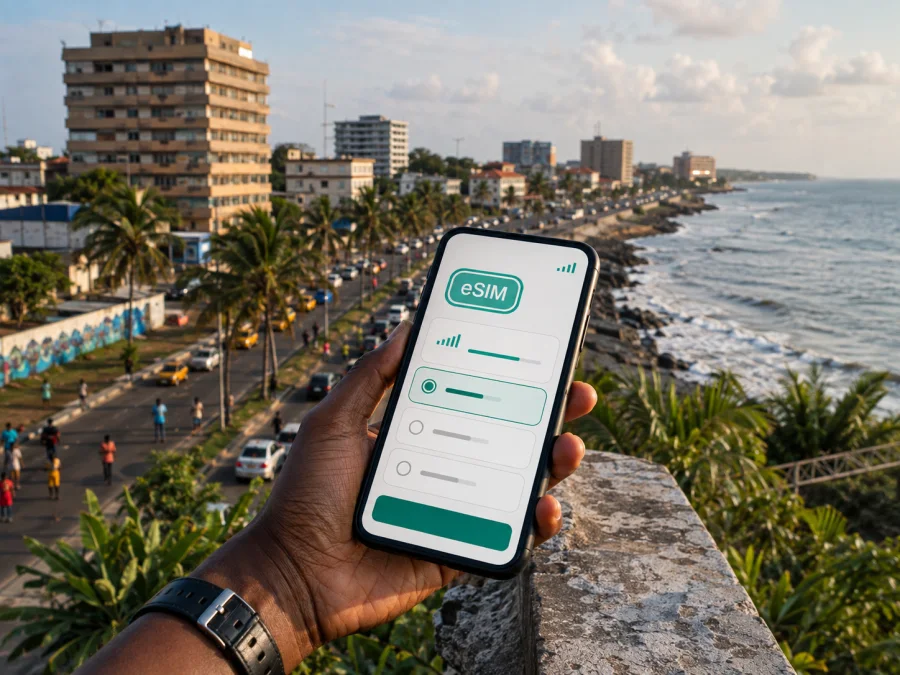 Monrovia eSIM: Mobile Internet for Liberia Travel
