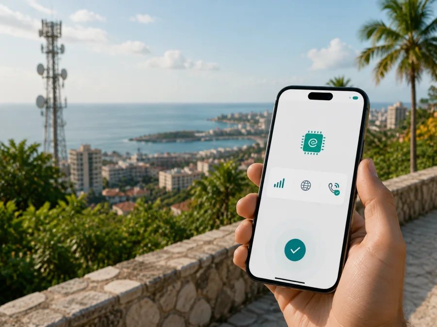 FLOW eSIM in Jamaica: what to check