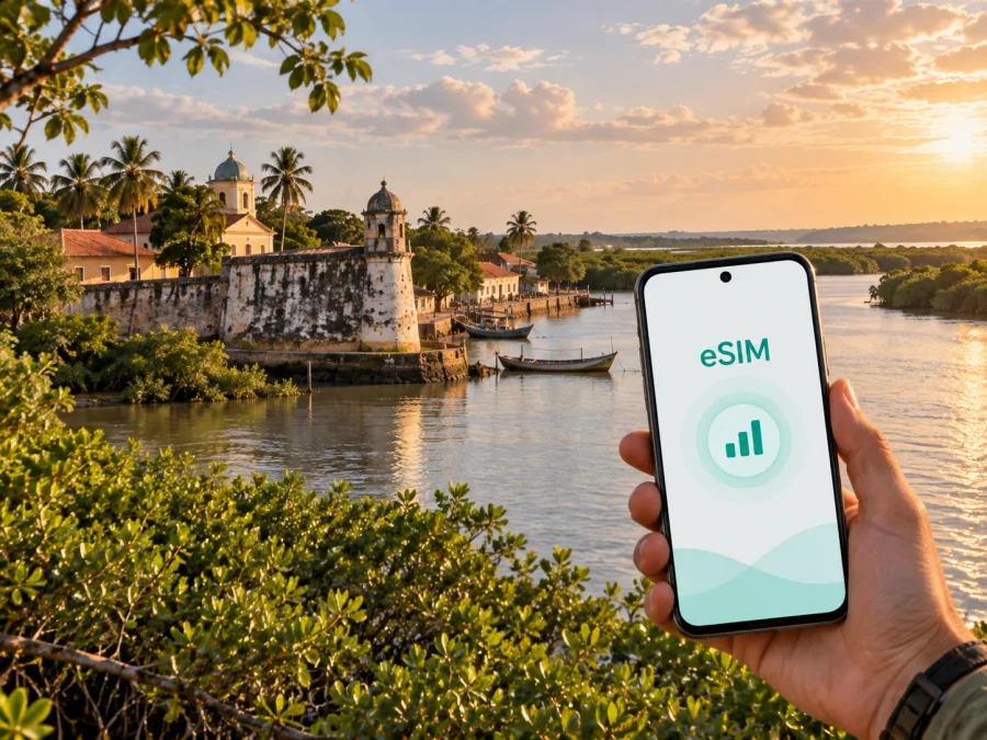 Cacheu eSIM: Mobile Internet and Connection