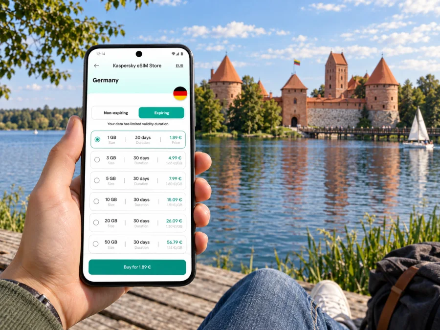 Trakai eSIM: Mobile Internet for Your Visit