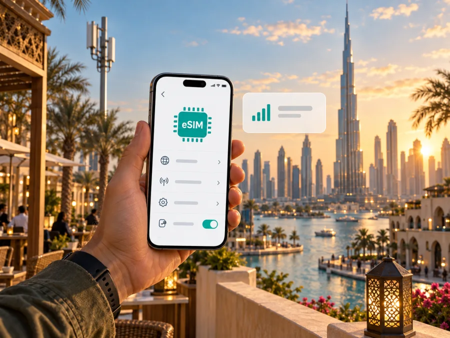 du eSIM in the United Arab Emirates: visitor guide