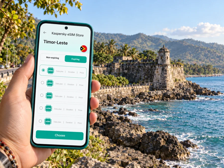 Liquica eSIM for Mobile Data in Timor-Leste