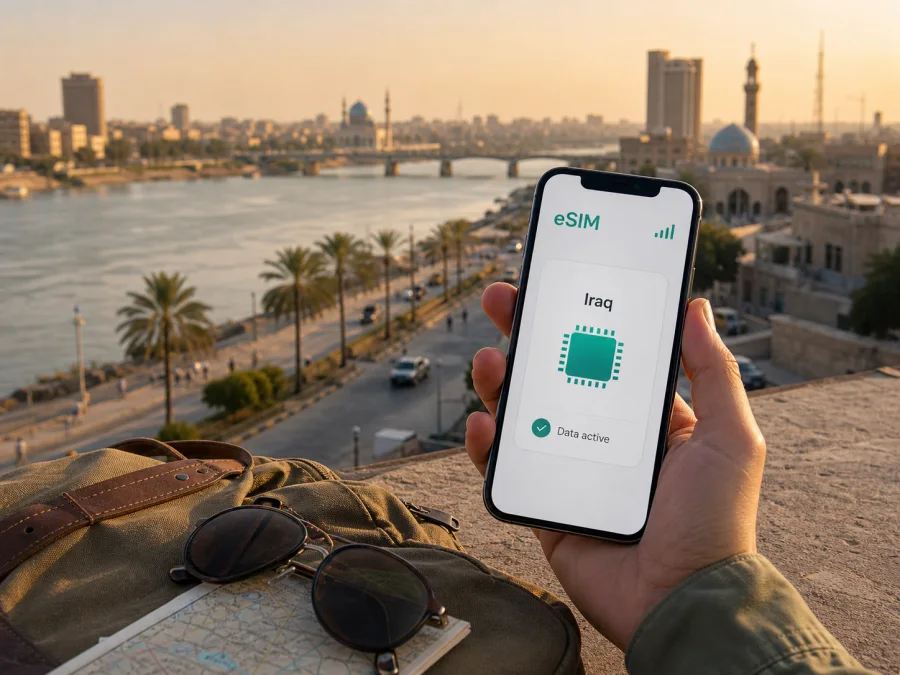 Baghdad eSIM: Mobile Internet for Travel