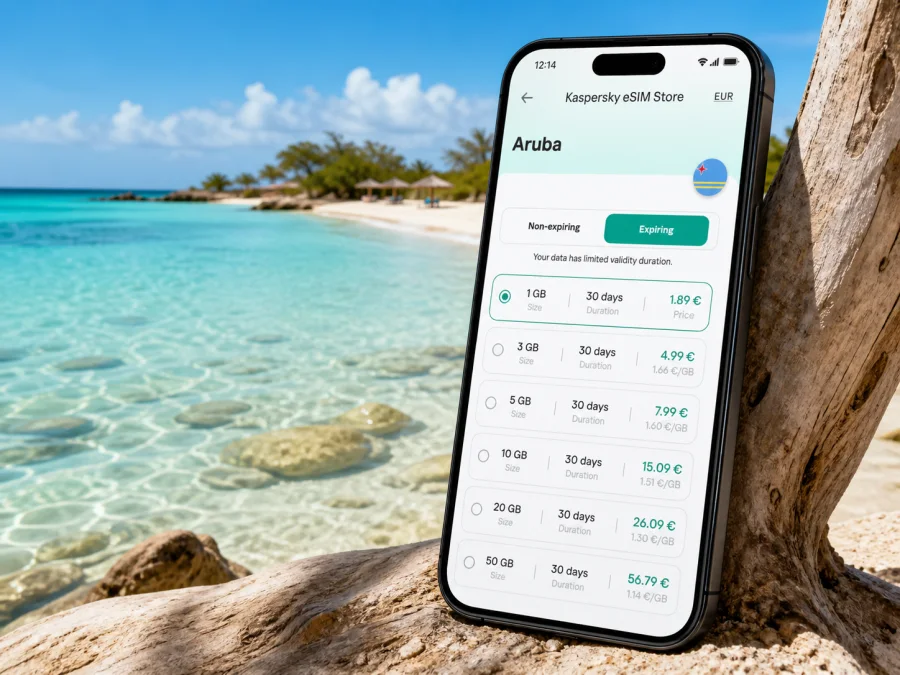 Baby Beach eSIM for Aruba Travel