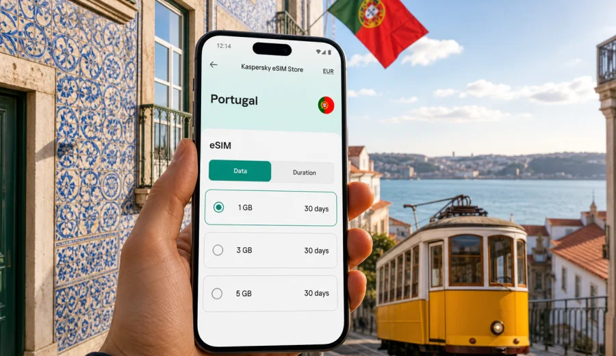 eSIM Portugal: mobile internet for travel
