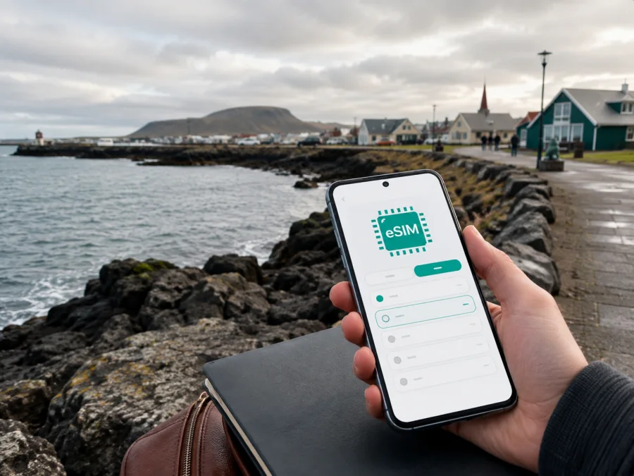 Keflavik eSIM: Mobile Internet for Iceland