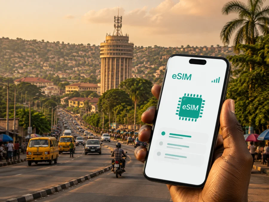 Ibadan eSIM: mobile internet for your trip