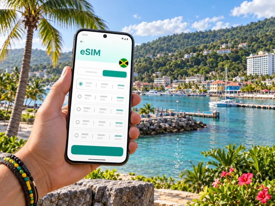Ocho Rios eSIM: Mobile Internet for Your Trip