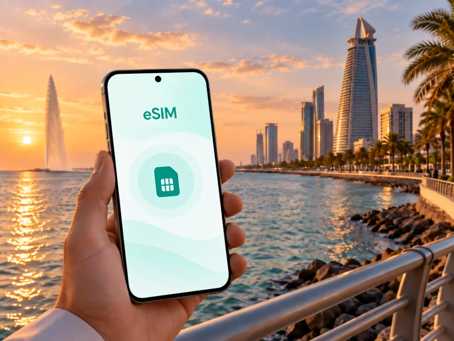 Jeddah eSIM: Mobile Internet for Your Trip
