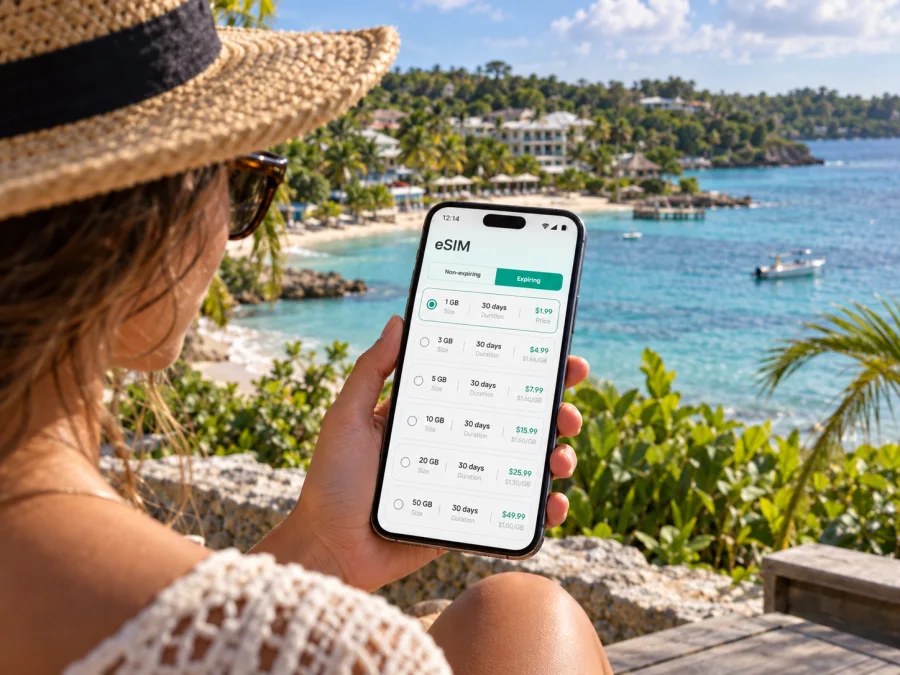 Runaway Bay eSIM: Mobile Internet in Jamaica