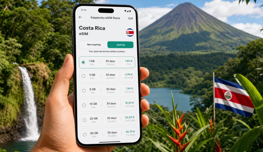 Costa Rica eSIM: mobile internet guide