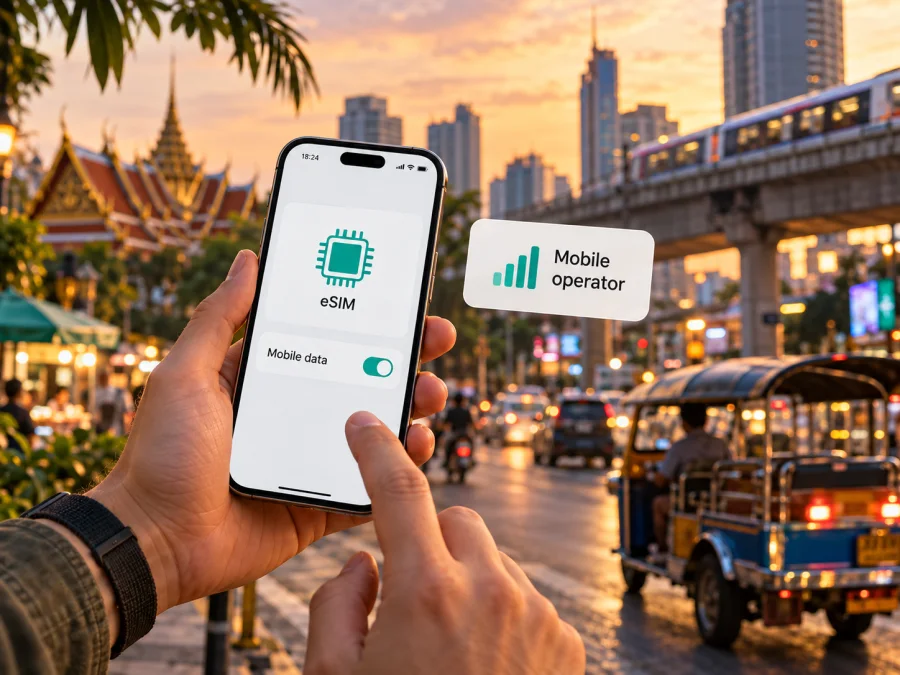 Feels eSIM in Thailand: availability to check