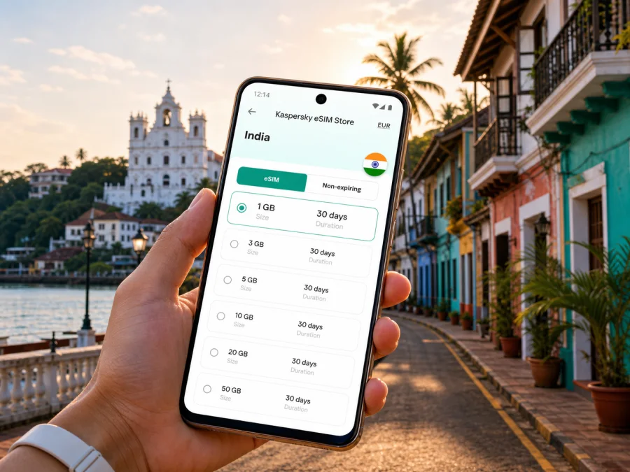 Panaji eSIM for Mobile Internet