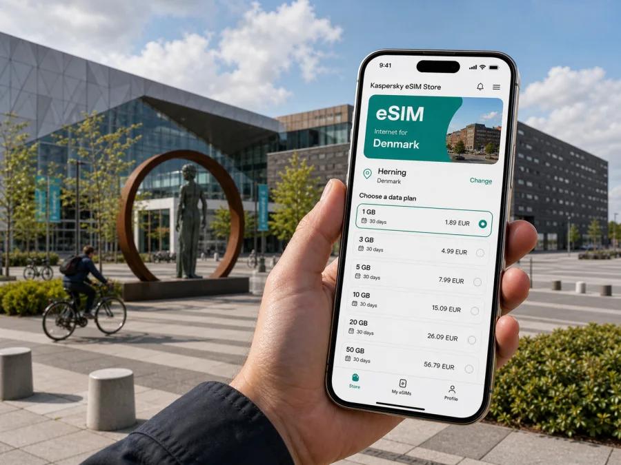 Herning eSIM Guide for Mobile Internet