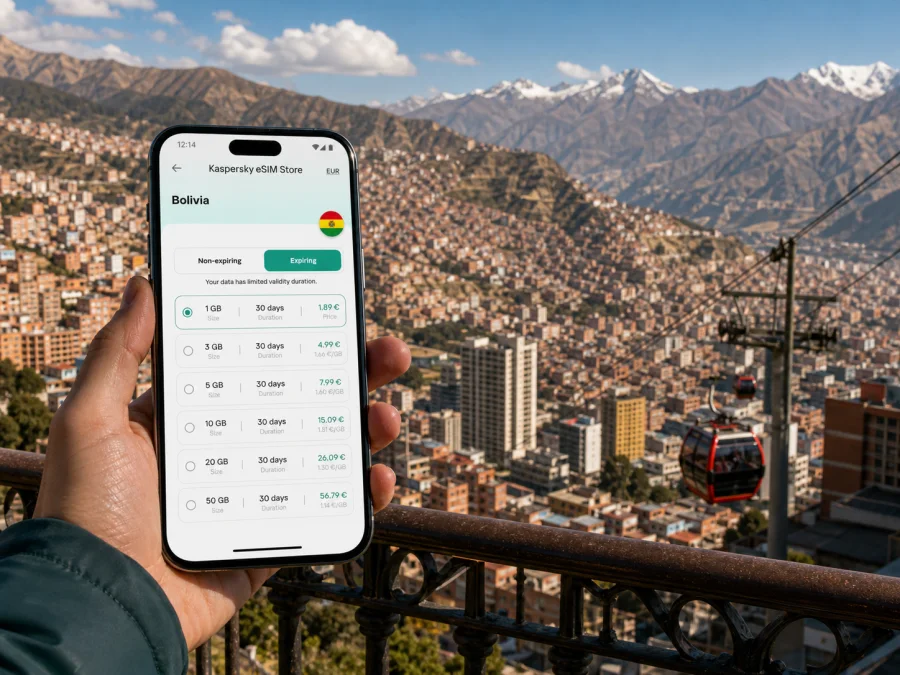 La Paz eSIM: Mobile Internet in Bolivia