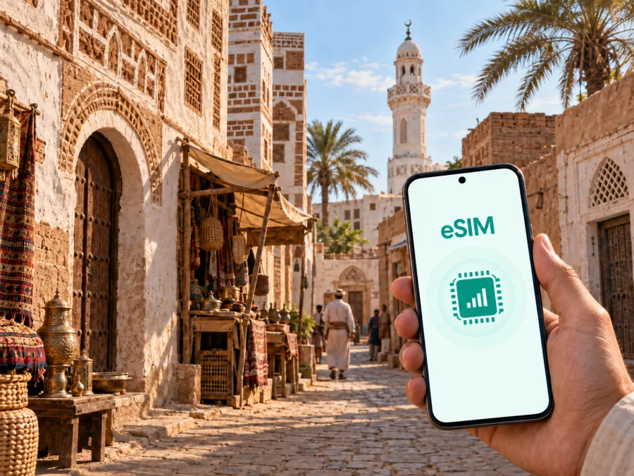 Zabid eSIM: Mobile Internet for Your Yemen Trip