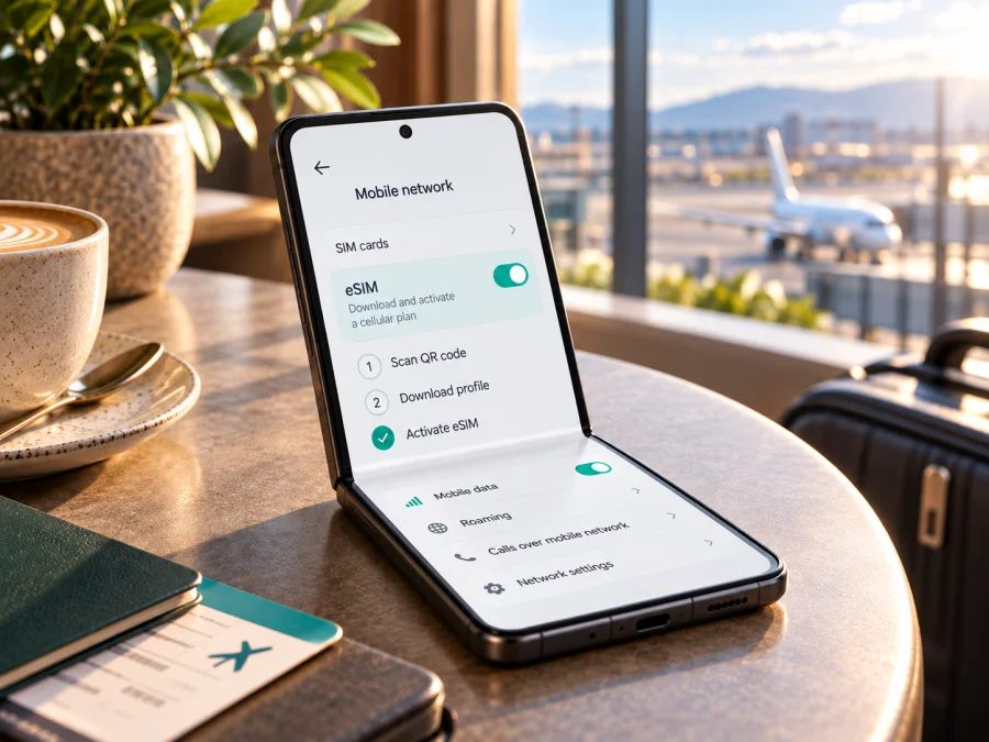 Samsung Galaxy Z Fold3 5G 128GB eSIM Guide