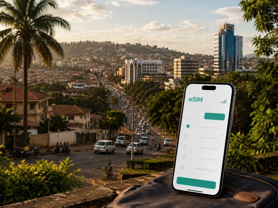 Kampala eSIM: Mobile Internet Travel Guide