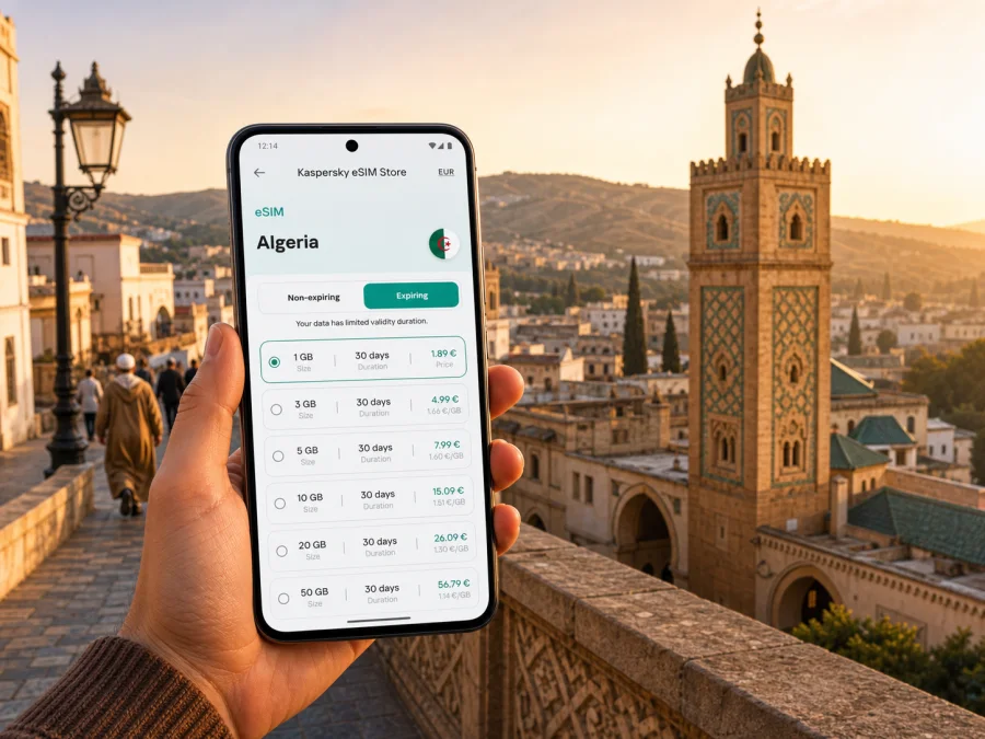 Tlemcen eSIM: Mobile Internet for Your Trip