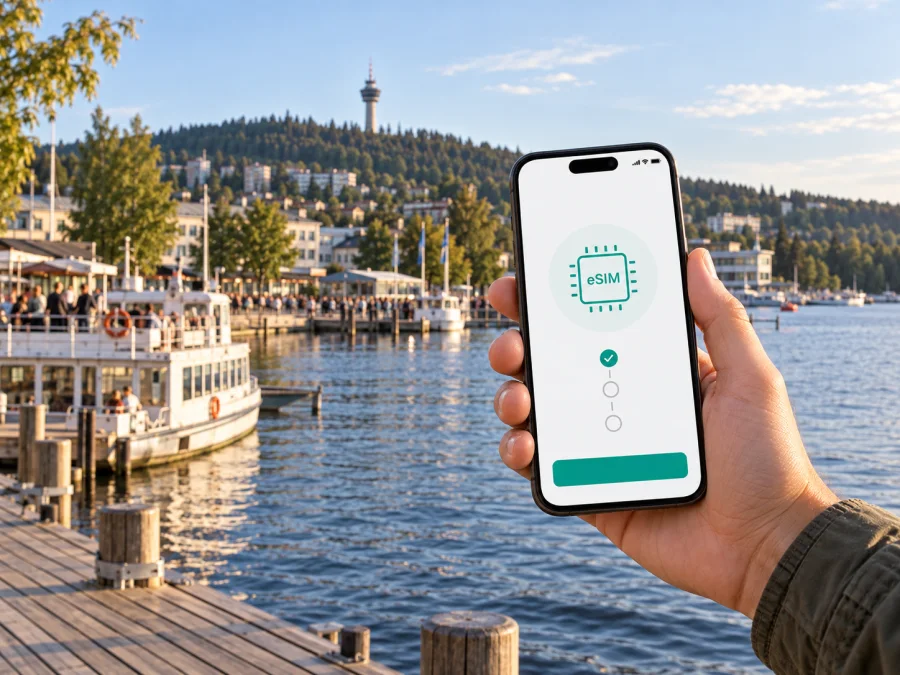 Kuopio eSIM: Mobile Internet for Your Trip