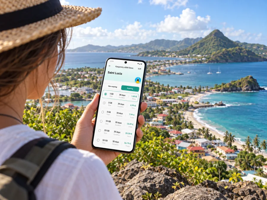 Vieux Fort eSIM Guide: Mobile Data in Saint Lucia