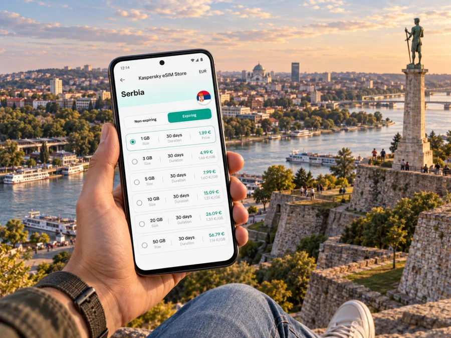 Belgrade eSIM: Mobile Internet for Your Trip