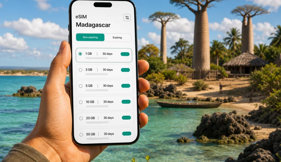 Madagascar eSIM: mobile internet guide