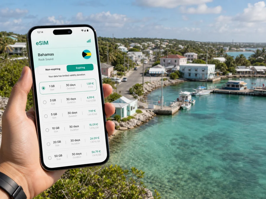 Rock Sound eSIM: mobile internet for travel