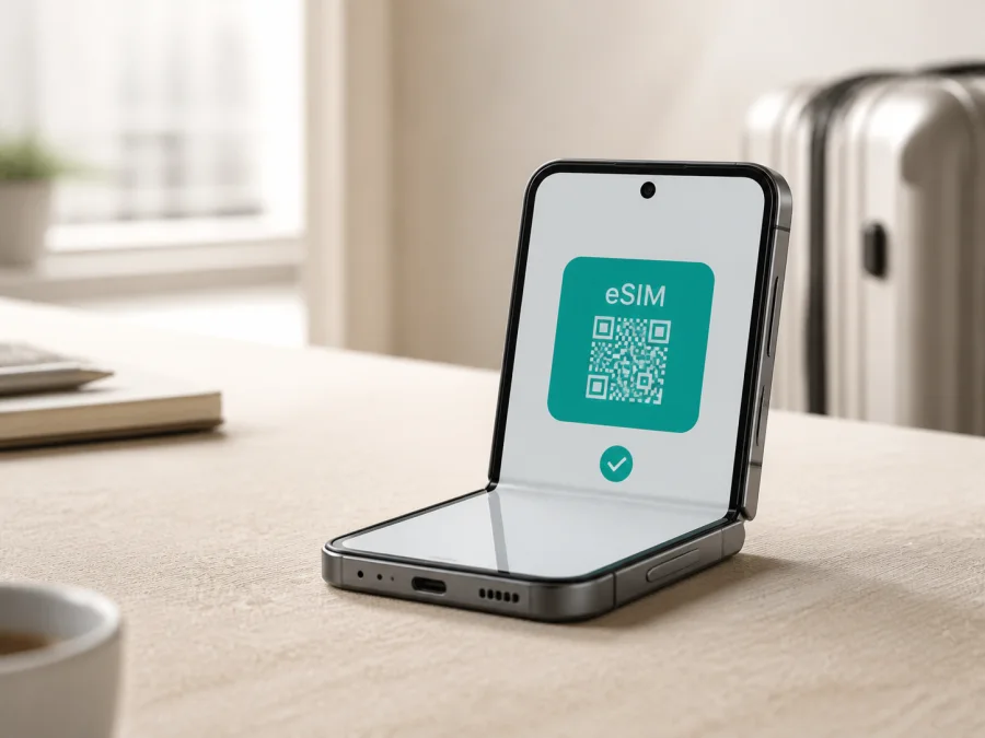Samsung Galaxy Z Flip6 5G eSIM: setup guide