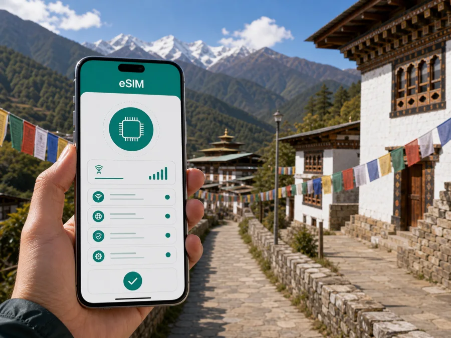 Haa eSIM: Mobile Internet for Bhutan Travel