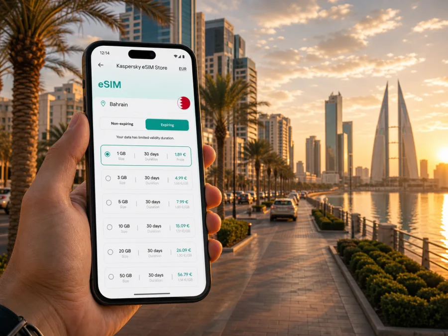 Juffair eSIM: mobile internet for Bahrain trips