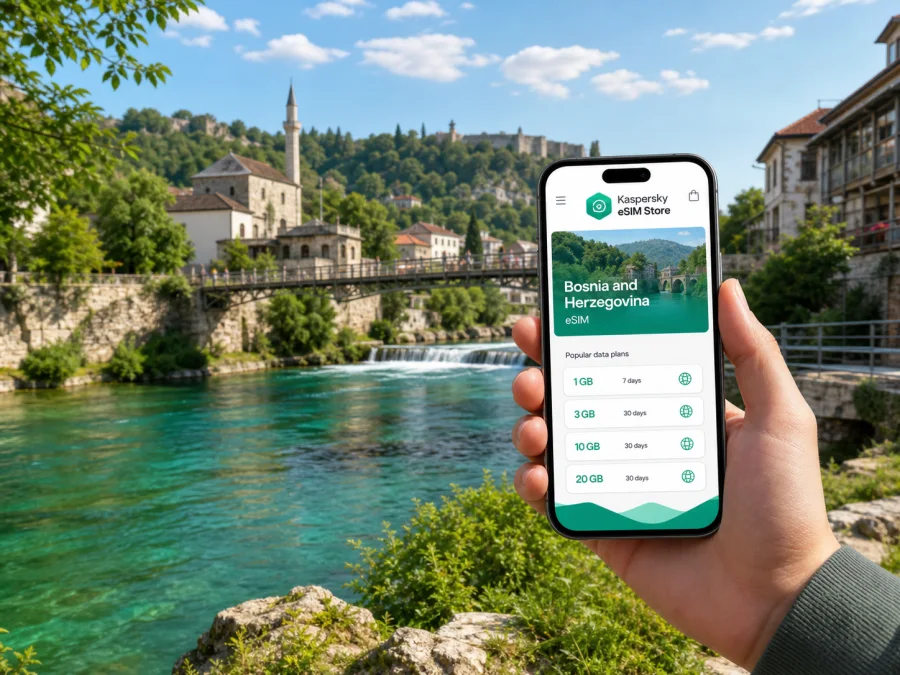 Bihac eSIM: Mobile Internet for Travel