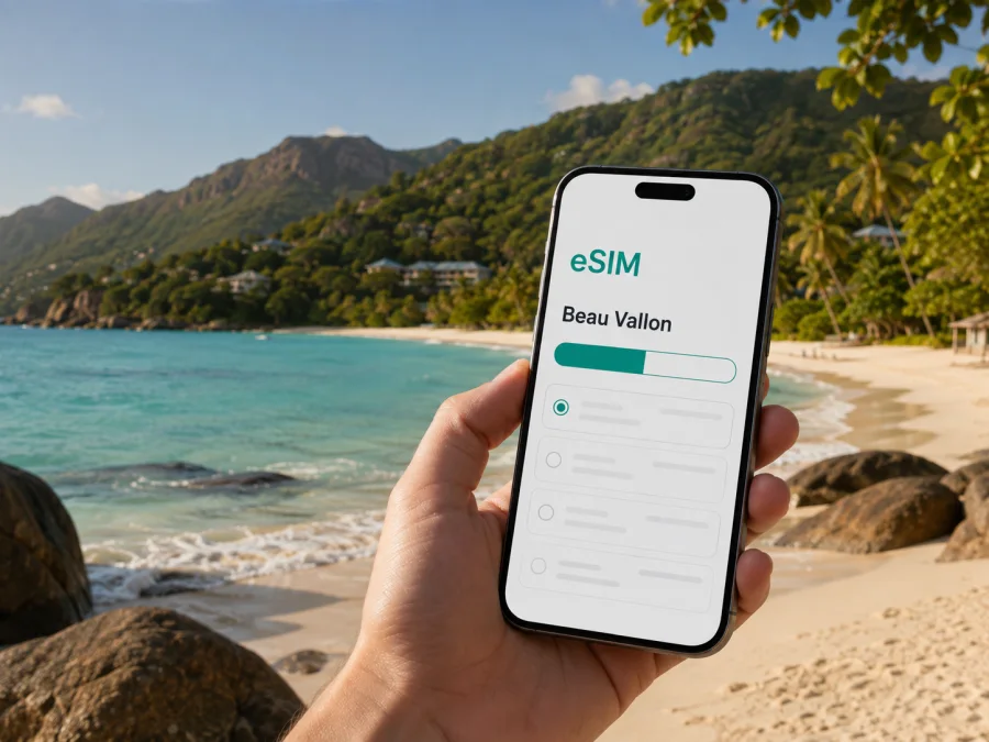 Beau Vallon eSIM: Mobile Internet Guide
