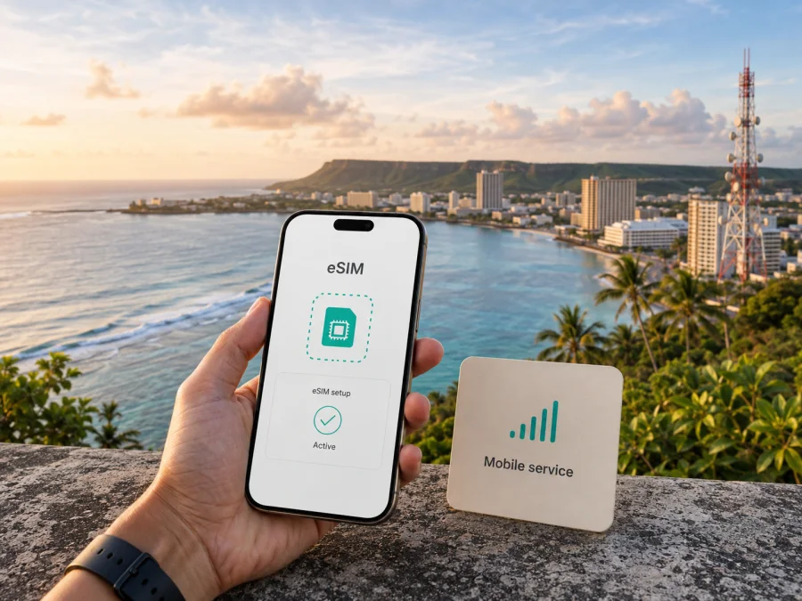 Docomo Pacific eSIM in Guam: what to check